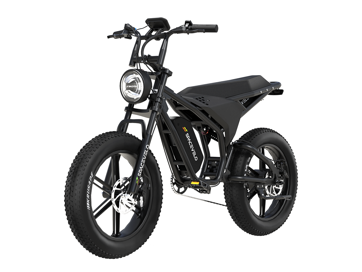 Powerful 750W（peak 1200w） E-Bike with 100+ Mile Range for Ultimate Riding Freedom Experience unmatched performance with this premium e-bike featuring a robust 750W（peak 1200W) motor (95Nm torque) that conquers steep hills with ease. The long-range 100+ mile battery eliminates range anxiety, making it perfect for extended commutes and weekend adventures. Built for all terrains, the fat tires provide exceptional stability on city streets, gravel paths, and dirt trails. The intuitive pedal-assist system ensure
