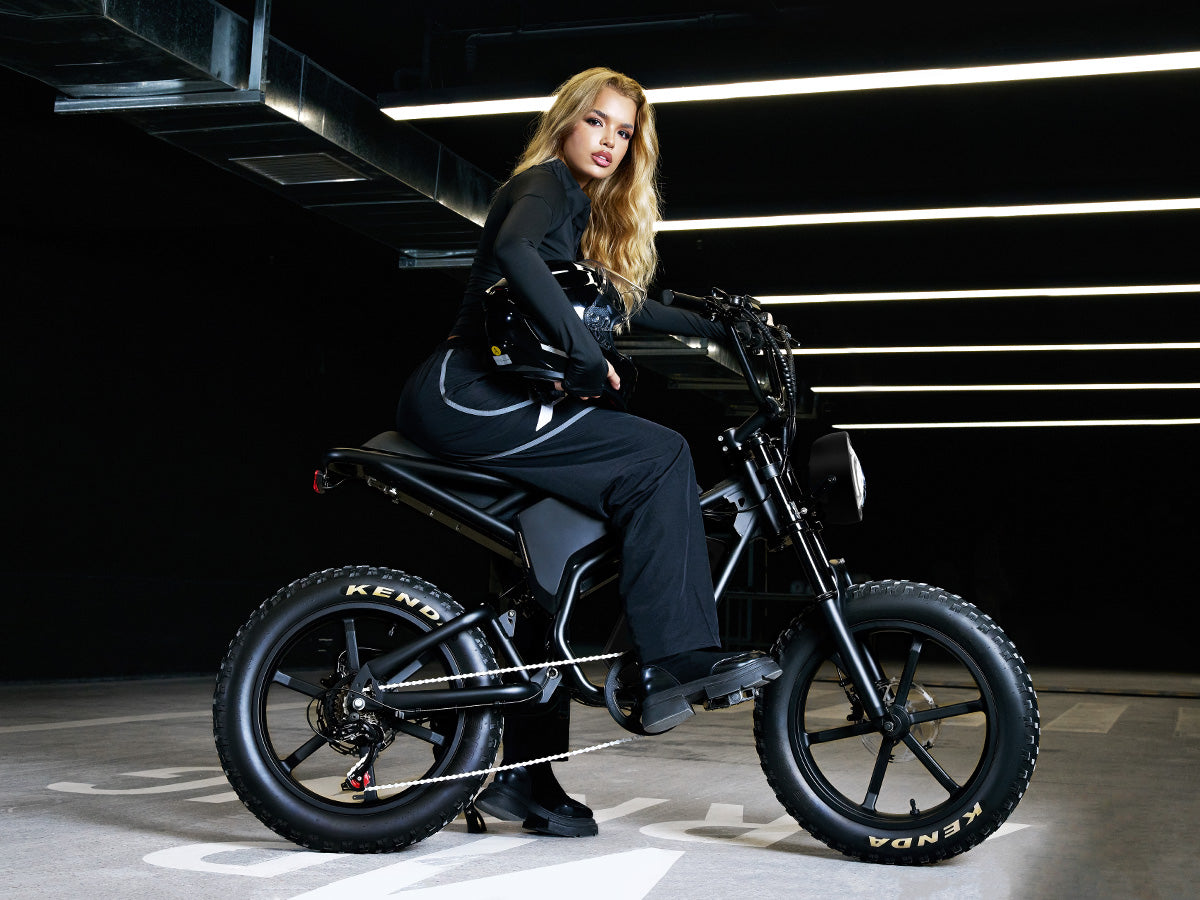 Powerful 750W（peak 1200w） E-Bike with 100+ Mile Range for Ultimate Riding Freedom Experience unmatched performance with this premium e-bike featuring a robust 750W（peak 1200W) motor (95Nm torque) that conquers steep hills with ease. The long-range 100+ mile battery eliminates range anxiety, making it perfect for extended commutes and weekend adventures. Built for all terrains, the fat tires provide exceptional stability on city streets, gravel paths, and dirt trails. The intuitive pedal-assist system ensure