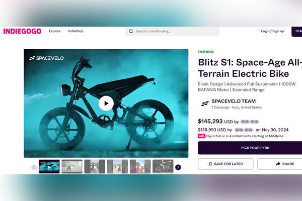 The SpaceVelo Blitz S1 isn’t just another e-bike—it’s a revolution in electric mobility. Designed for adventurers, commuters, and trail-blazers, this fat tire beast combines raw power, rugged durability, and smart technology to redefine off-road and urban riding.