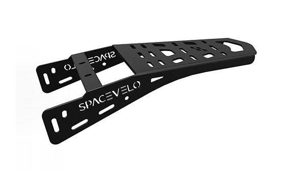 Designed for heavy-duty stability, this rack securely carries up to 2 e-bikes (up to 60 lbs each) with universal compatibility for most frames and tires, including fat-tire models. Featuring a foldable, tool-free design for easy storage and installation, it’s ideal for commuters and adventure riders. Built with anti-sway cradles and reinforced anti-rust coating, it ensures safety and durability on every journey.
