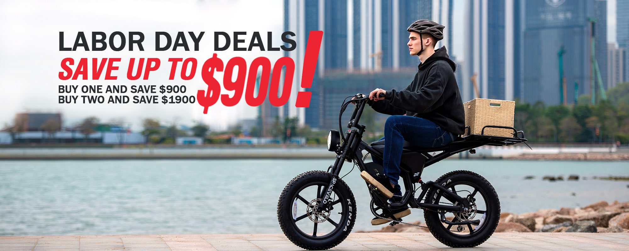 spacevelo ebike activities:BUY ONE AND SAVE $900BUY TWO AND SAVE $1900